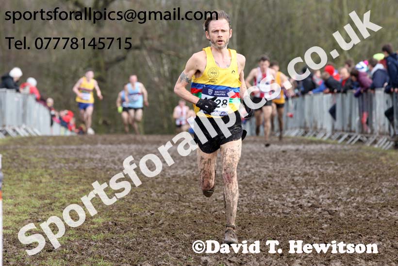 Senior mens 2018 British Inter Counties Cross Country Champs., Prestwold Hall, Loughborough. Photo: David T. Hewitson/Sports for All Pics